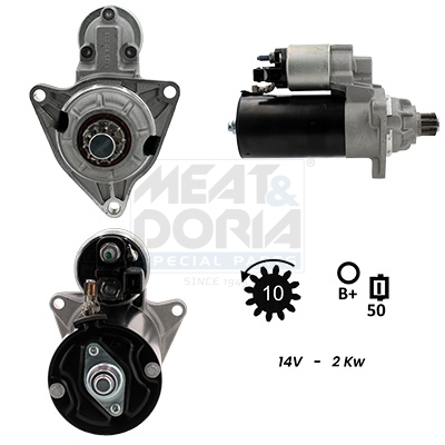 Meat Doria Startmotor / Starter 5010413G