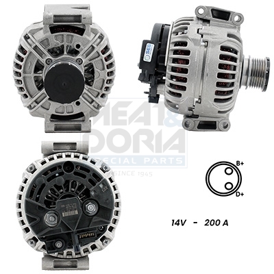 Meat Doria Dynamo / Alternator 5510520G