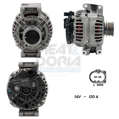 Meat Doria Dynamo / Alternator 5510634G
