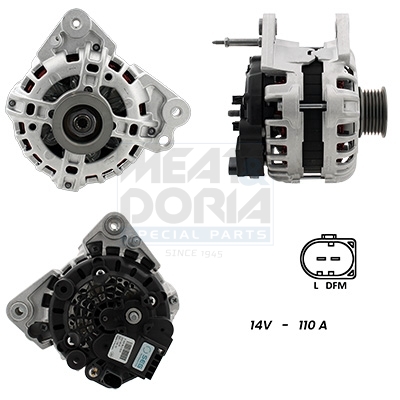 Meat Doria Dynamo / Alternator 5510487G