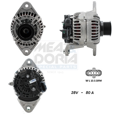 Meat Doria Dynamo / Alternator 5610088G