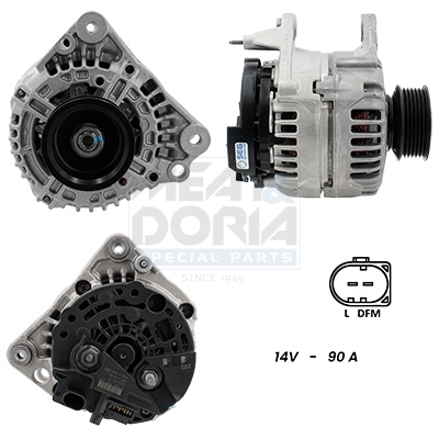Meat Doria Dynamo / Alternator 5510371G
