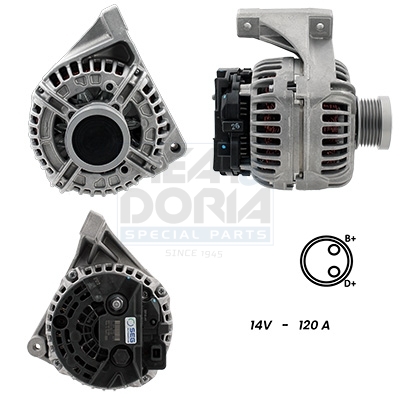 Meat Doria Dynamo / Alternator 5510573G