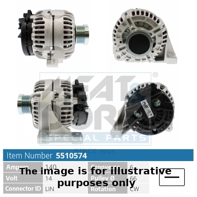 Meat Doria Dynamo / Alternator 5510574G