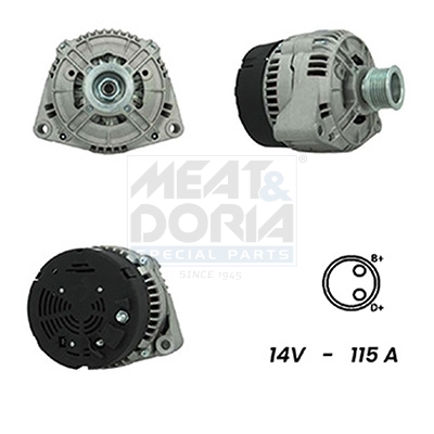 Meat Doria Dynamo / Alternator 5510596G