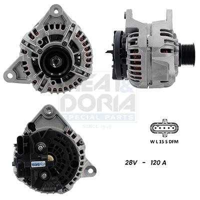 Meat Doria Dynamo / Alternator 5610181G