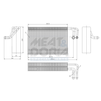 Meat Doria Verdamper, airconditioning 997041