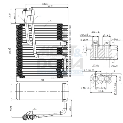 Meat Doria Verdamper, airconditioning 997049
