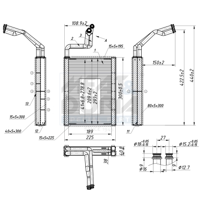 Meat Doria Verdamper, airconditioning 997051