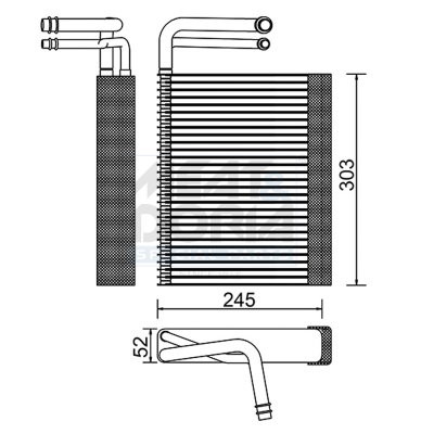 Meat Doria Verdamper, airconditioning 997079