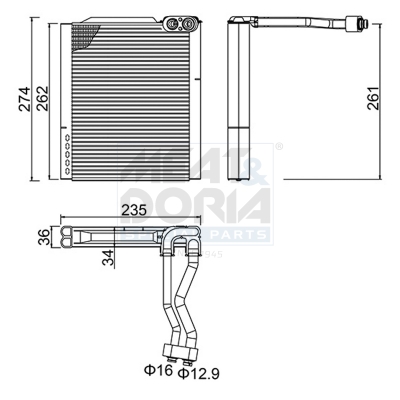 Meat Doria Verdamper, airconditioning 997116