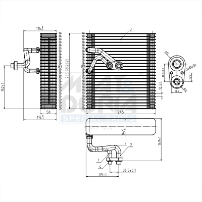 Meat Doria Verdamper, airconditioning 997118