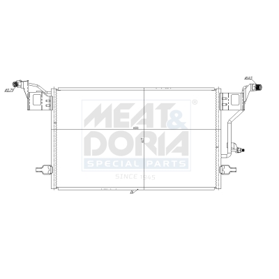 Meat Doria Condensor, airconditioning 991283