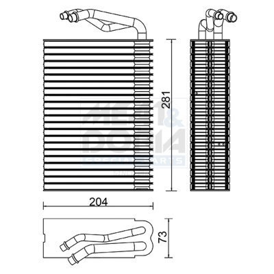 Meat Doria Verdamper, airconditioning 997143