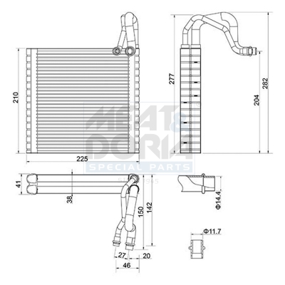 Meat Doria Verdamper, airconditioning 997146