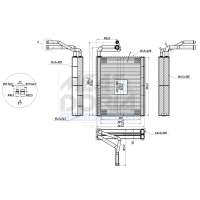 Meat Doria Verdamper, airconditioning 997148