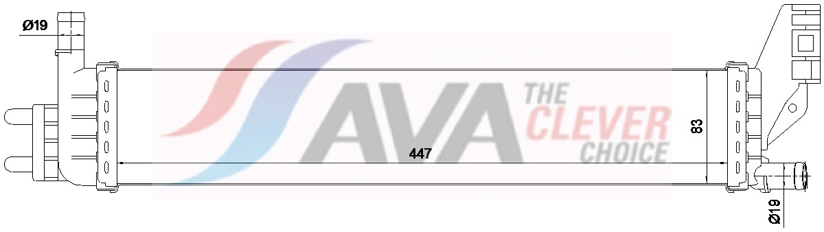Ava Cooling Radiateur DA2024