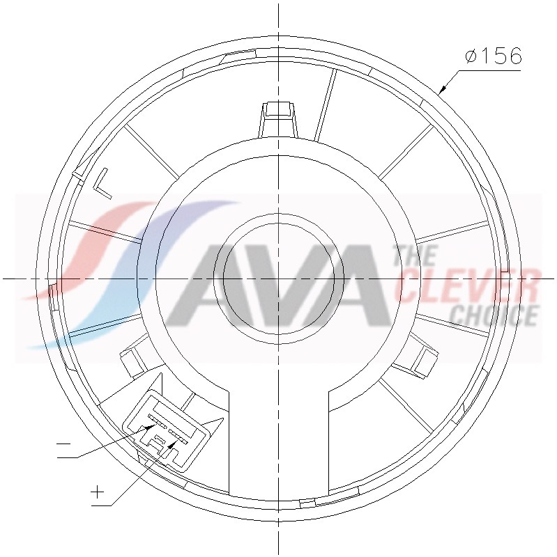 Ava Cooling Interieurventilatie FD8726