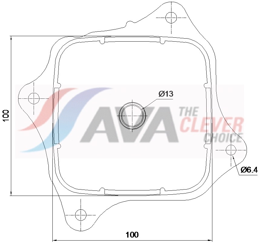 Ava Cooling Oliekoeler, motorolie HD3343
