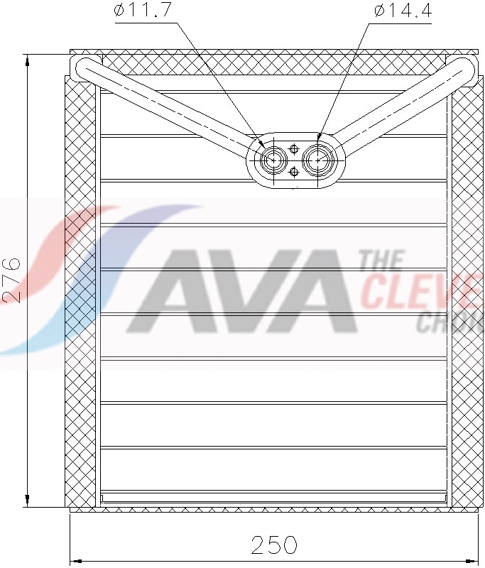 Ava Cooling Verdamper, airconditioning MTV298