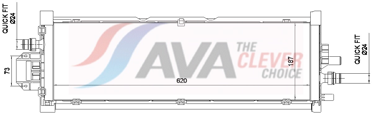 Ava Cooling Radiateur TE2002