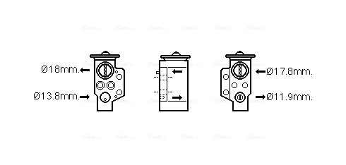 Ava Cooling Airco expansieklep AI1351