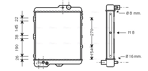 Ava Cooling Radiateur AI2002