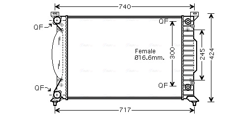 Ava Cooling Radiateur AI2202