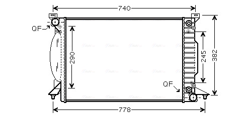 Ava Cooling Radiateur AI2207