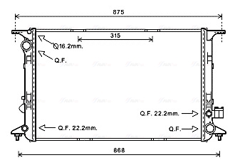 Ava Cooling Radiateur AI2365