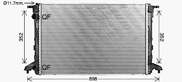 Ava Cooling Radiateur AI2444