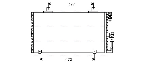 Ava Cooling Airco condensor AI5106