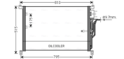 Ava Cooling Airco condensor AI5301