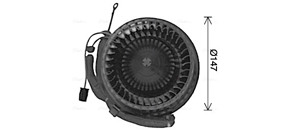 Ava Cooling Kachelventilator AI8425