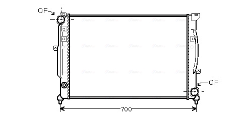 Ava Cooling Radiateur AIA2124