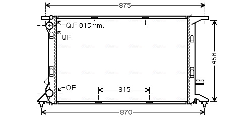 Ava Cooling Radiateur AIA2292