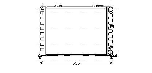 Ava Cooling Radiateur AL2052