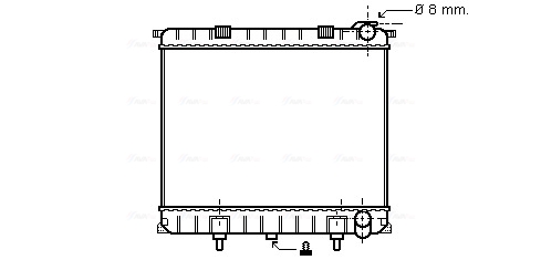 Ava Cooling Radiateur AU2173