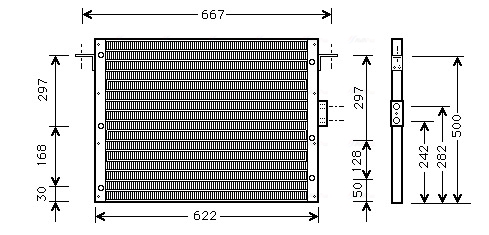 Ava Cooling Airco condensor AU5075