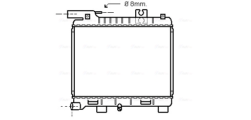 Ava Cooling Radiateur BW2055