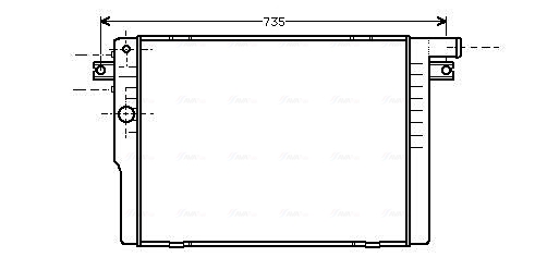 Ava Cooling Radiateur BW2091