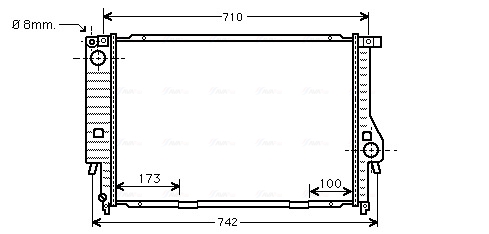 Ava Cooling Radiateur BW2133