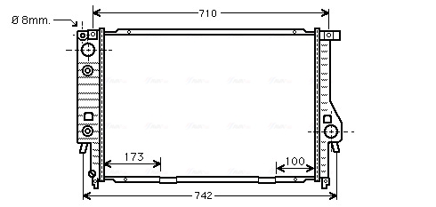 Ava Cooling Radiateur BW2134