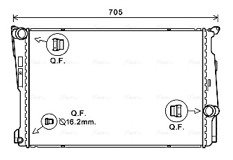 Ava Cooling Radiateur BW2546