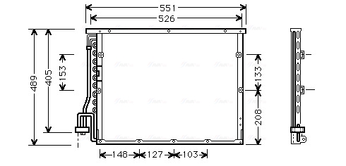 Ava Cooling Airco condensor BW5148