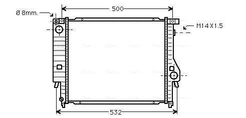 Ava Cooling Radiateur BWA2098