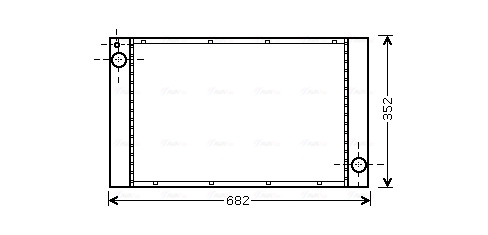 Ava Cooling Radiateur BWA2333