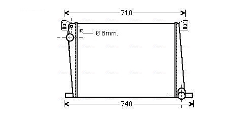 Ava Cooling Radiateur BWA2356