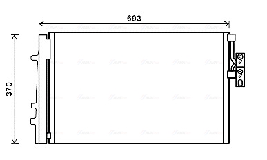 Ava Cooling Airco condensor BWA5479D