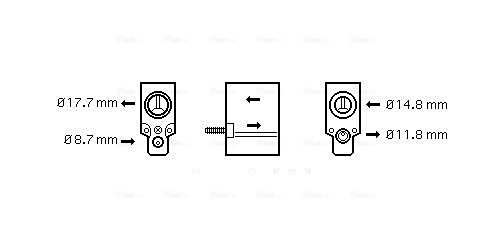 Ava Cooling Airco expansieklep CN1220